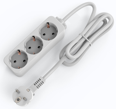 E09-3 &nbsp;&nbsp;喬普歐式三孔拖線板