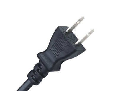 QP4 日本兩芯插頭,日本PSE認(rèn)證電源線,日本小家電電源線,小家電插頭