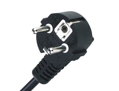 K04 韓國三芯煙斗插，韓國90度直角插頭，韓國認證電源線