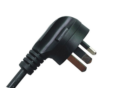 D06A QIAOPU 澳大利亞90度彎角插頭SAA認證電源線插頭