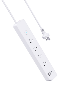 AU05 &nbsp;QIAOPU &nbsp;4孔拖線板 &nbsp;帶開關 &nbsp;帶USB &nbsp;帶TYPE C