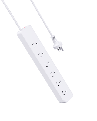 AU02 &nbsp;&nbsp;QIAOPU 六孔普通插線板