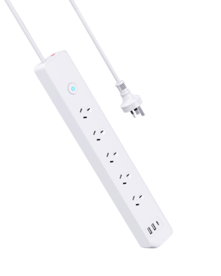 AU06 &nbsp;QIAOPU &nbsp;6孔拖線板 &nbsp;帶開關 &nbsp;帶USB &nbsp;帶TYPE C